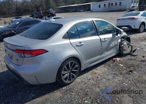 2020 Toyota Corolla Se from USA, damaged, VIN 5YFS4RCE0LP055194
